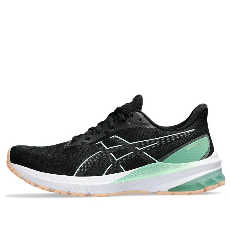 (WMNS) ASICS GT-1000 12 'Black Mint Tint' 1012B450-006 sold by KicksCrew
