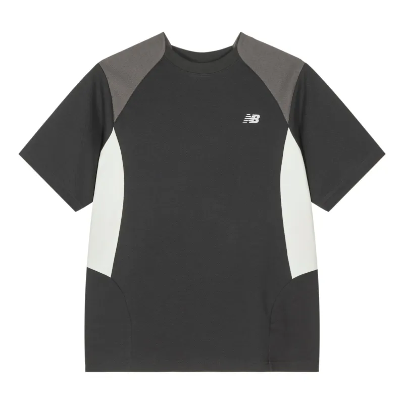 New Balance x LiangDong Color Block T-Shirt 'Dark Grey' NEE17113-DKG sold by KicksCrew