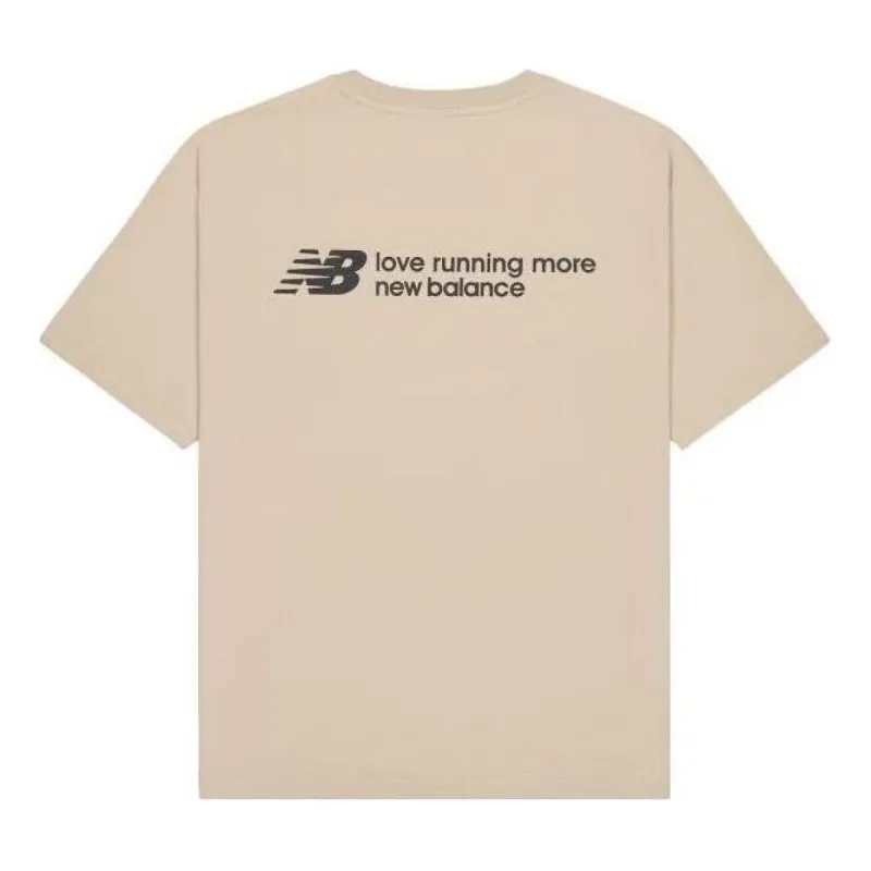 New Balance 'Love Running More' T-Shirt 'Brown' NEE24131-BWN sold by KicksCrew