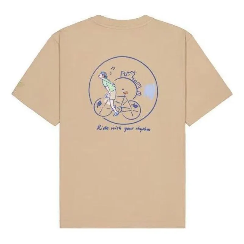 New Balance 'Ride With Your Rhythm' T-Shirt 'Pink' NEE26011-LB sold by KicksCrew