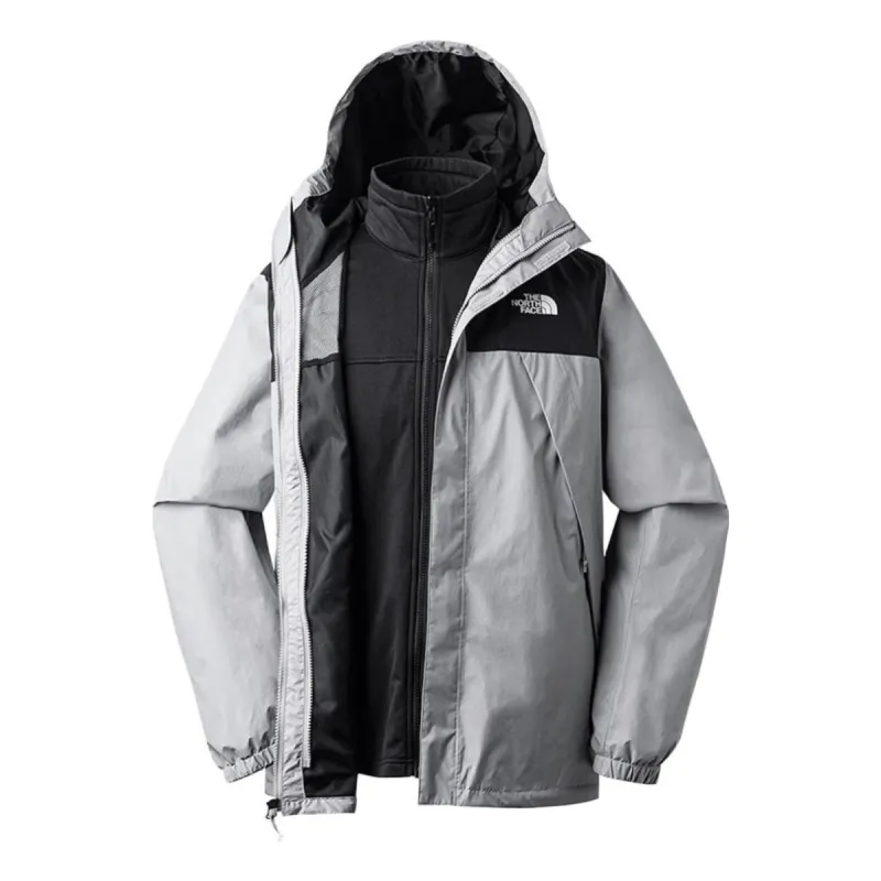 THE NORTH FACE Sheru Hooded Jacket 'Grey' NF0A7W7T-GVV sold by KicksCrew