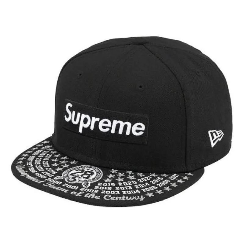 Supreme Undisputed Box Logo New Era 'Black White' SUP-FW21-080 sold by KicksCrew