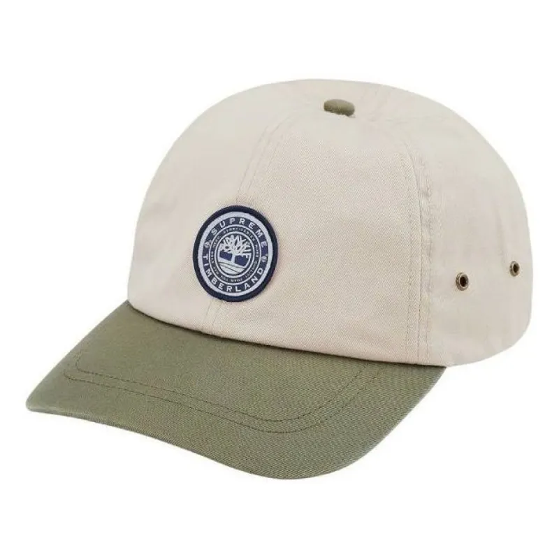 Supreme x Timberland 6-Panel 'White Olive Green' SUP-FW21-063 sold by KicksCrew