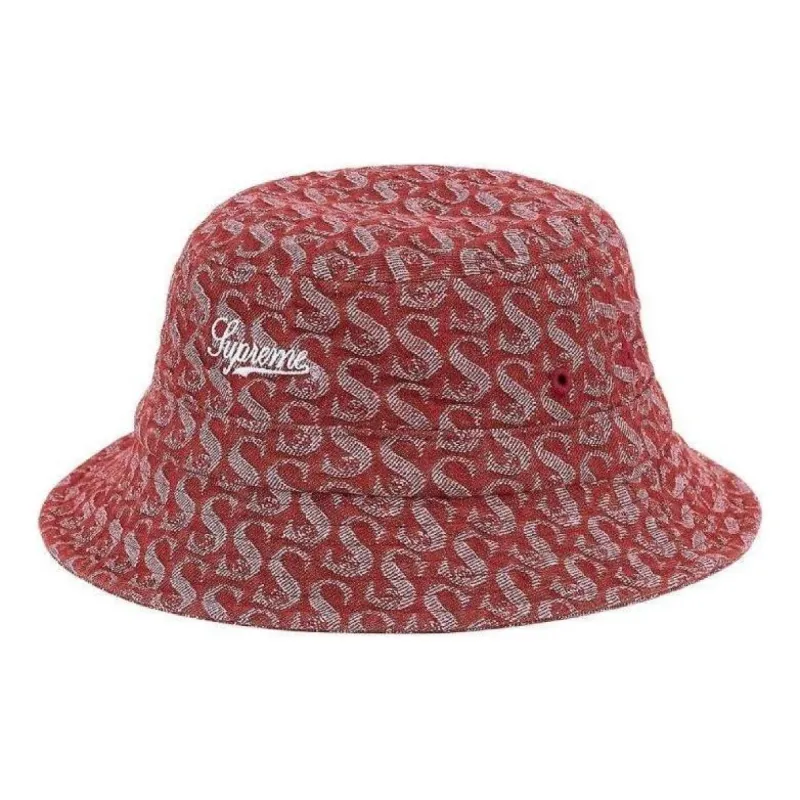 Supreme Monogram Denim Crusher 'Red White' SUP-FW21-043 sold by KicksCrew