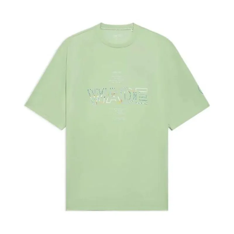 Li-Ning Way Of Wade Graphic T-shirt 'Green' AHSS435-4 sold by KicksCrew