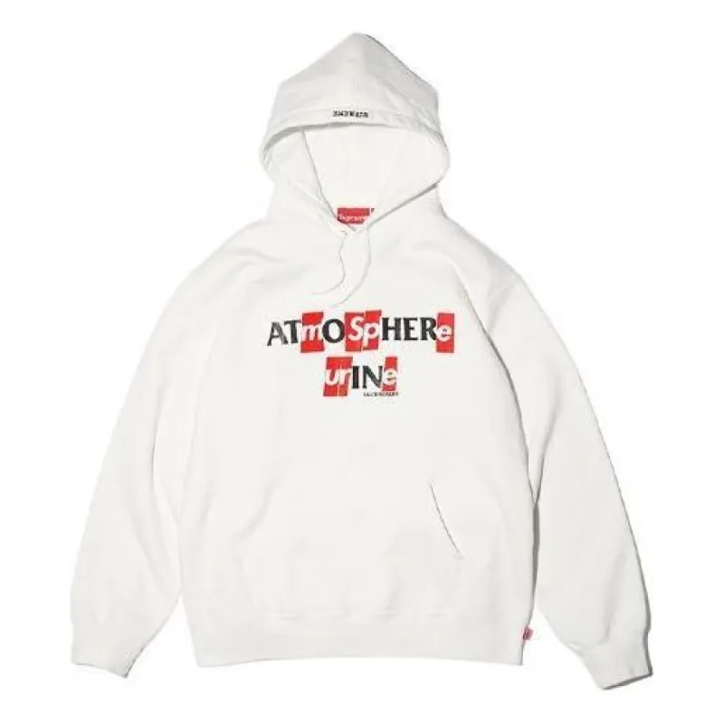Supreme x Antihero Hooded Sweatshirt 'White Red' SUP-FW20-320 sold by KicksCrew