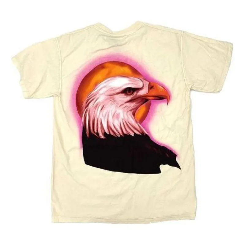Travis Scott Cactus Jack Birds Hood Toyota Pop Up Eagle T-Shirt 'Beige' TC-359 sold by KicksCrew