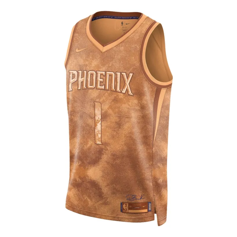 Nike x NBA Dri-FIT Devin Booker Phoenix Suns Swingman Jersey 'Brown' FD6233-860 sold by KicksCrew