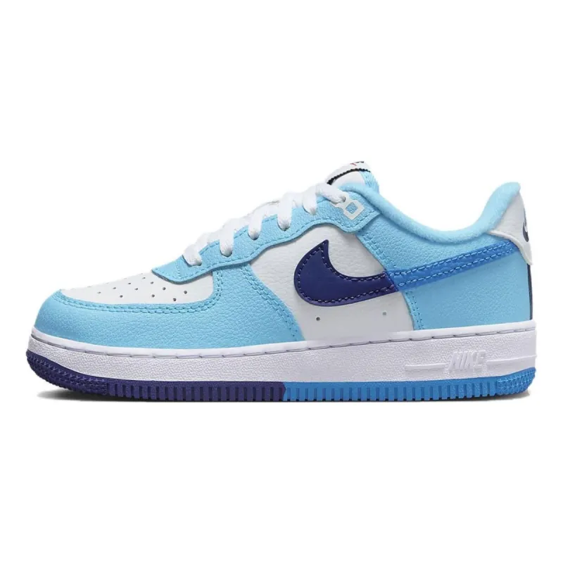 (PS) Nike Force 1 LV8 'Split - Light Photo Blue' DX2164-100 sold by KicksCrew