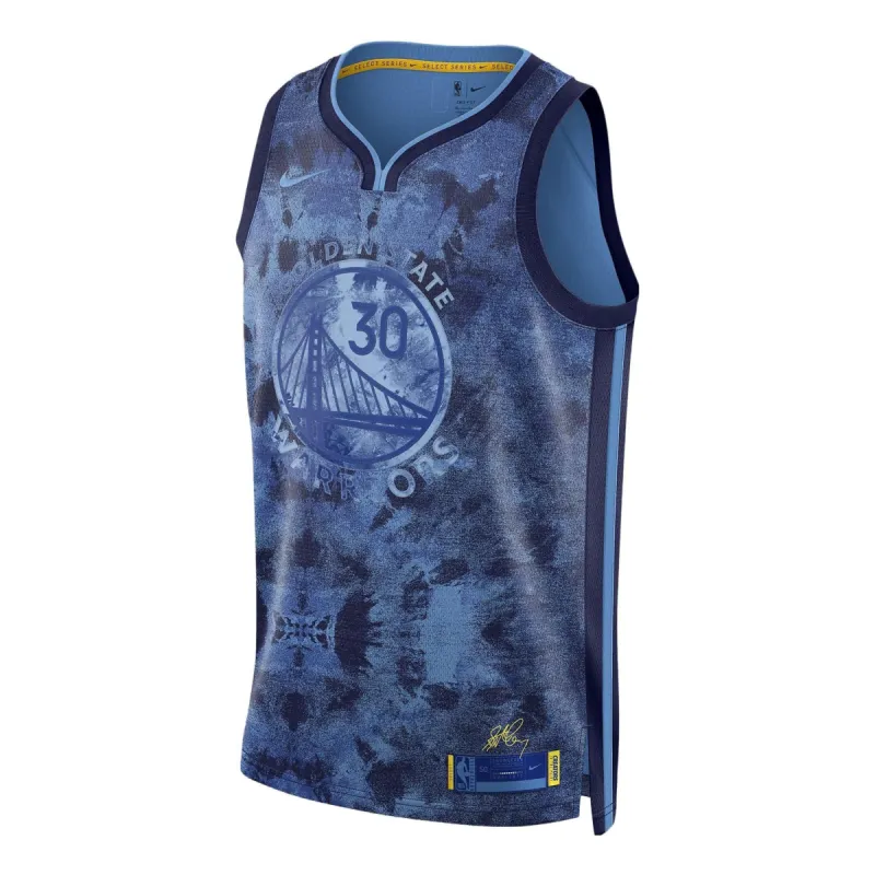 Nike x NBA Dri-FIT Stephen Curry Golden State Warriors Swingman Jersey 'Blue' FD4085-462 sold by KicksCrew