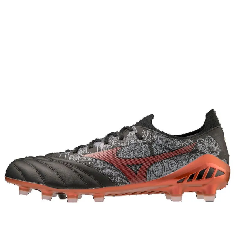 Mizuno Morelia Neo III Beta x SR4 Elite FG 'Black High Risk Red' P1GA2396-04 sold by KicksCrew