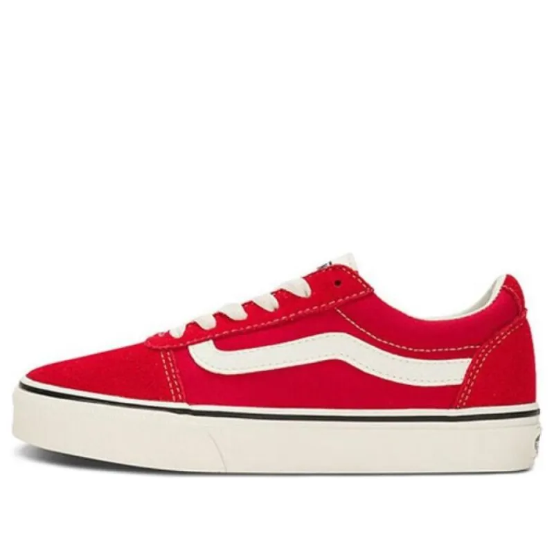 (WMNS) Vans Ward 'Red White' VN0A3IUNBOP sold by KicksCrew