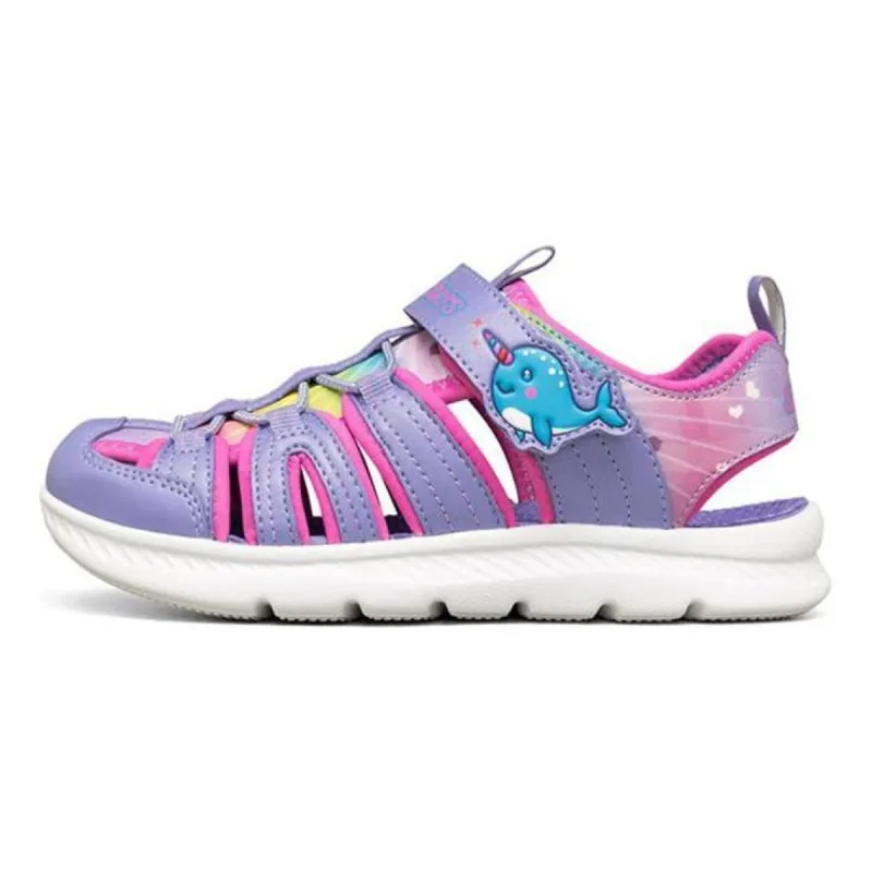 (GS) Skechers C-Flex Sandal Dazzling Explorer 'Purple Multi' 302721L-LVMT made by Skechers