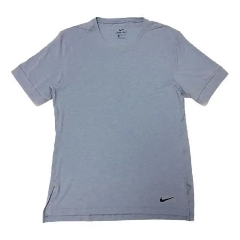 Nike Dri-Fit Transcend Short Sleeve T-Shirt 'Blue' AJ8797-460 sold by KicksCrew