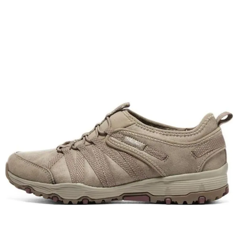 (WMNS) Skechers Seager Hiker 'Flowerette - Dark Taupe' 158420-DKTP sold by KicksCrew