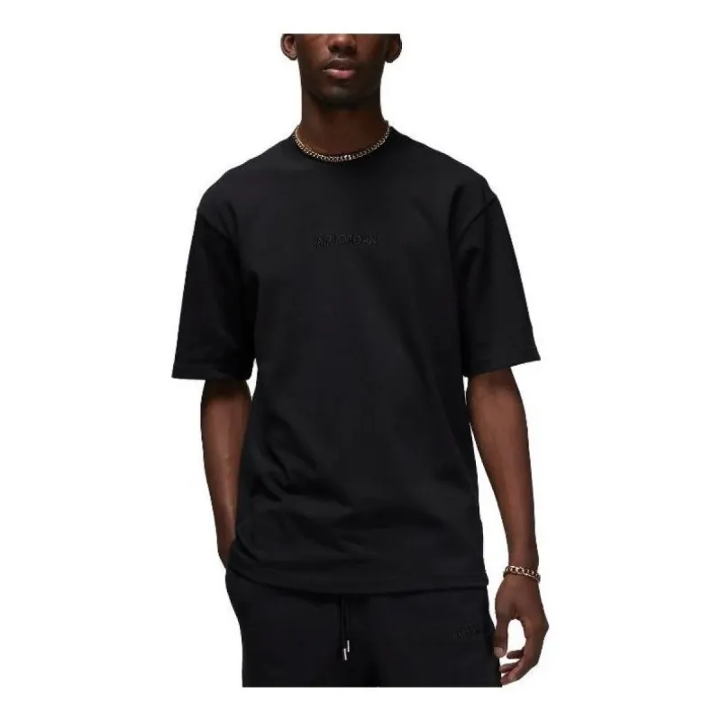 Air Jordan Wordmark T-Shirt 'Black' FJ1969-010 sold by KicksCrew
