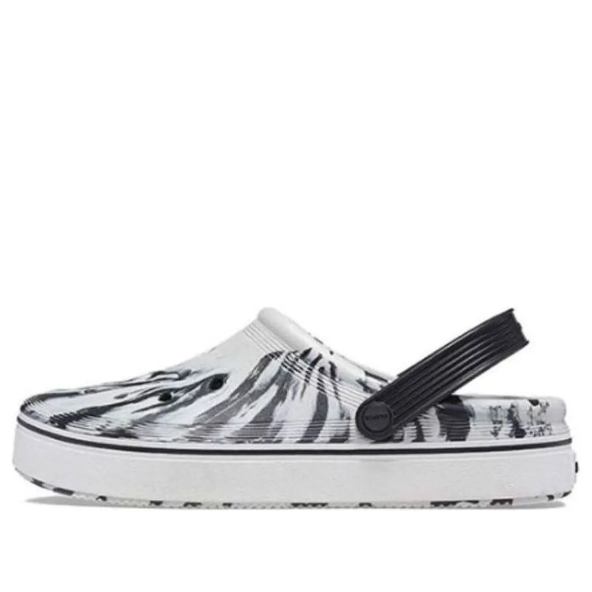 Crocs Off Court Clogs 'Marble White Black' 208601-066 Parallel