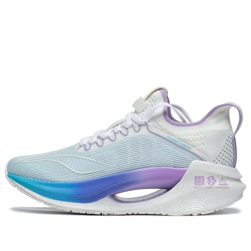 (WMNS) Li-Ning Essential 'White Purple Blue' ARRT008-11 sold by KicksCrew