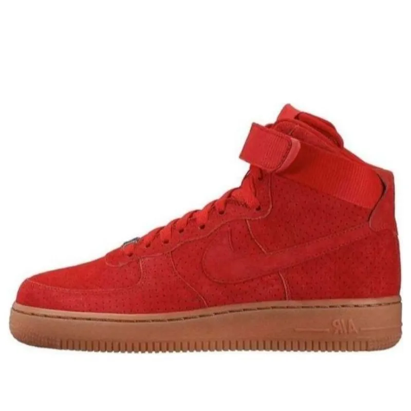 (WMNS) Nike Air Force 1 High Suede 'University Red' 749266-601 sold by KicksCrew