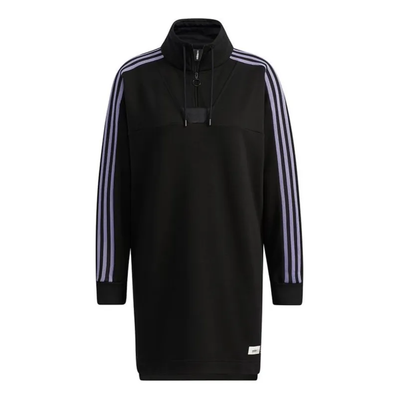 (WMNS) adidas 3-Stripes Dress Future Icons 'Black' GS2606 sold by KicksCrew