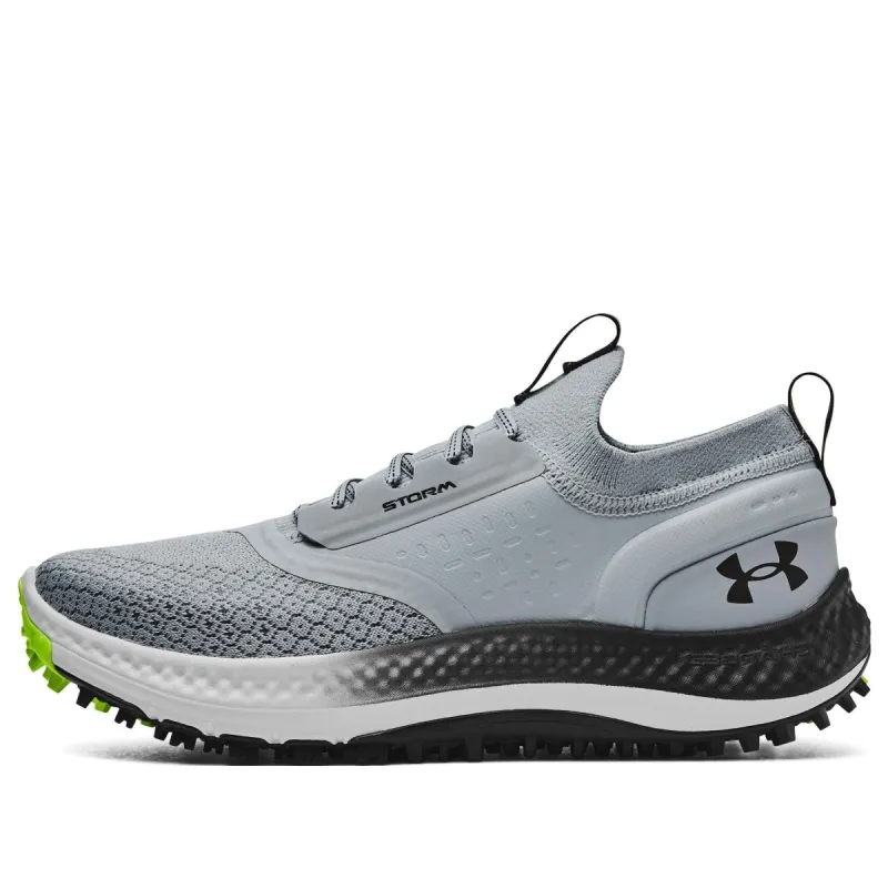 Under Armour Charged Phantom SL Golf Shoes 'Grey Green' 3026400-400 sold by KicksCrew