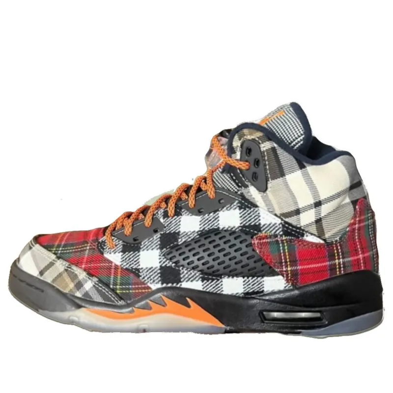 (PS) Air Jordan 5 Retro 'Plaid' FD4812-008 sold by KicksCrew