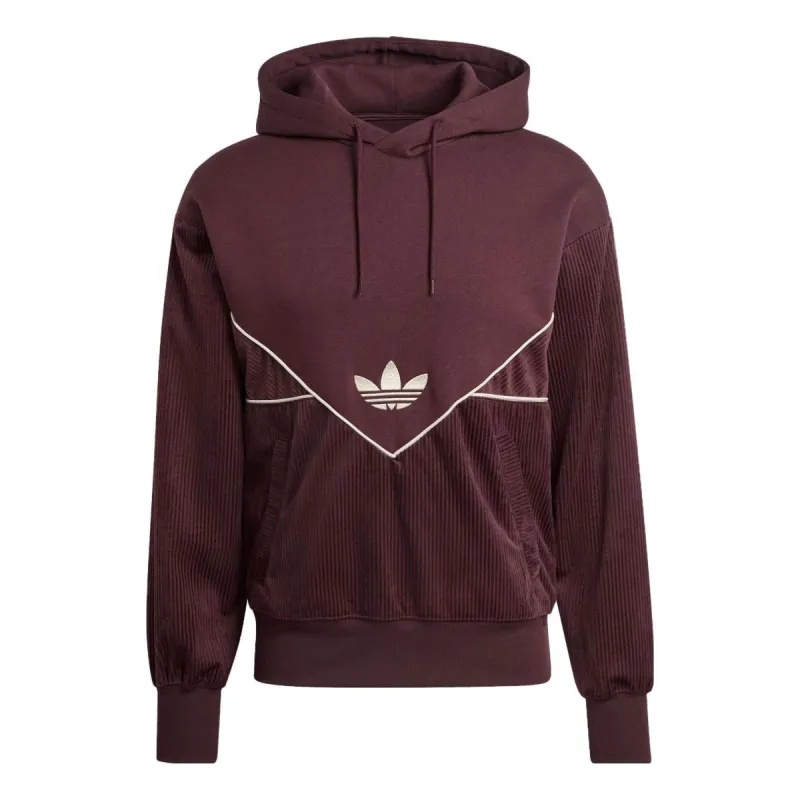 adidas Originals Adicolor Seasonal Corduroy Hoodie 'Brown' II5788 sold by KicksCrew