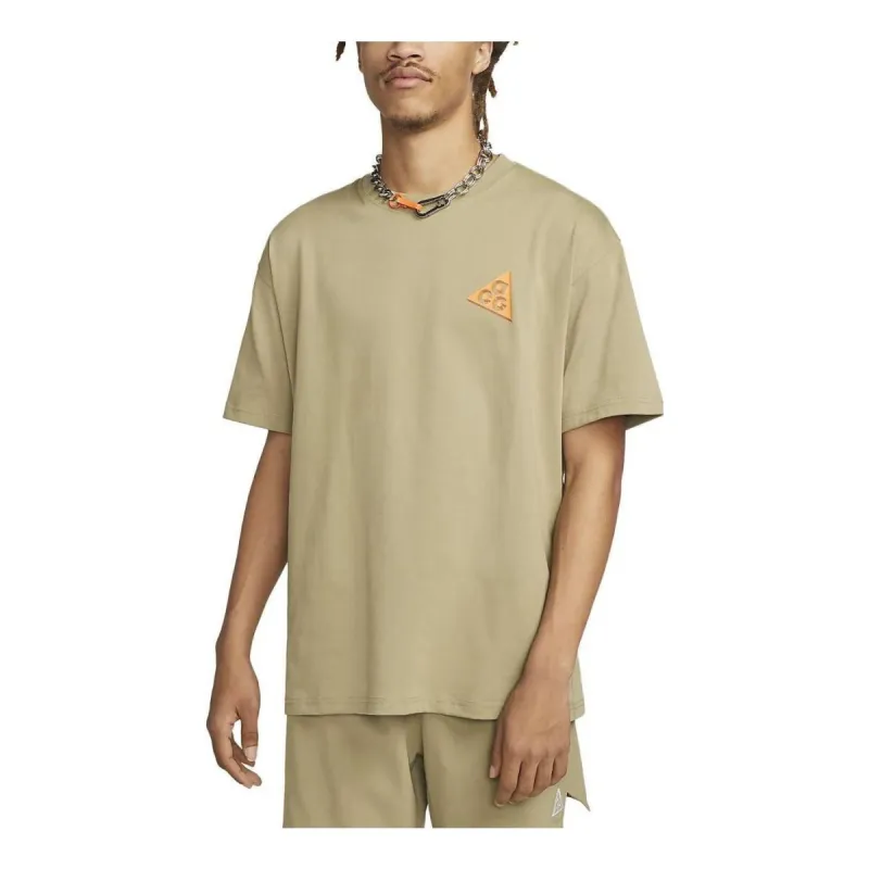 Nike ACG Vortex T-Shirt 'Neutral Olive' FB8126-276 sold by KicksCrew