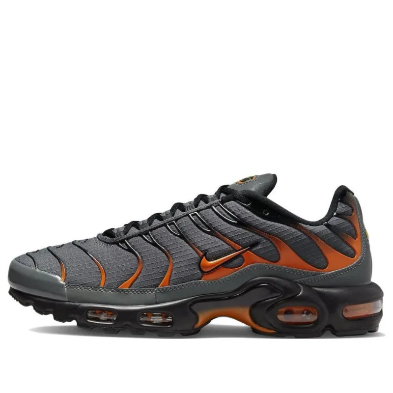 Nike Air Max Plus 'Iron Grey Safety Orange' FB3358-001 sold by KicksCrew