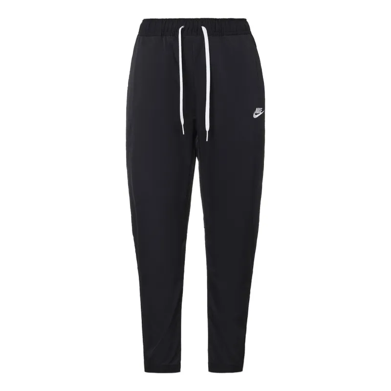 Nike Club Woven Tapered-Leg Trousers 'Black' DX0625-010 sold by KicksCrew