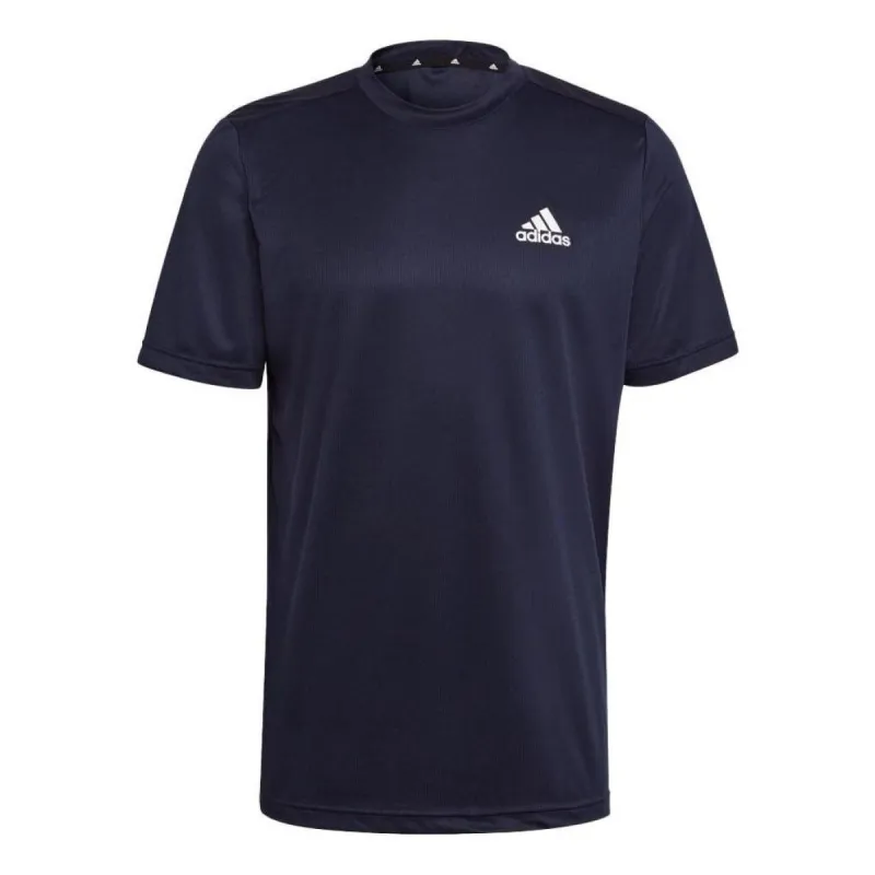 adidas AEROREADY Designed To Move Motion T-shirt 'Legend Ink White' GM2097 sold by KicksCrew