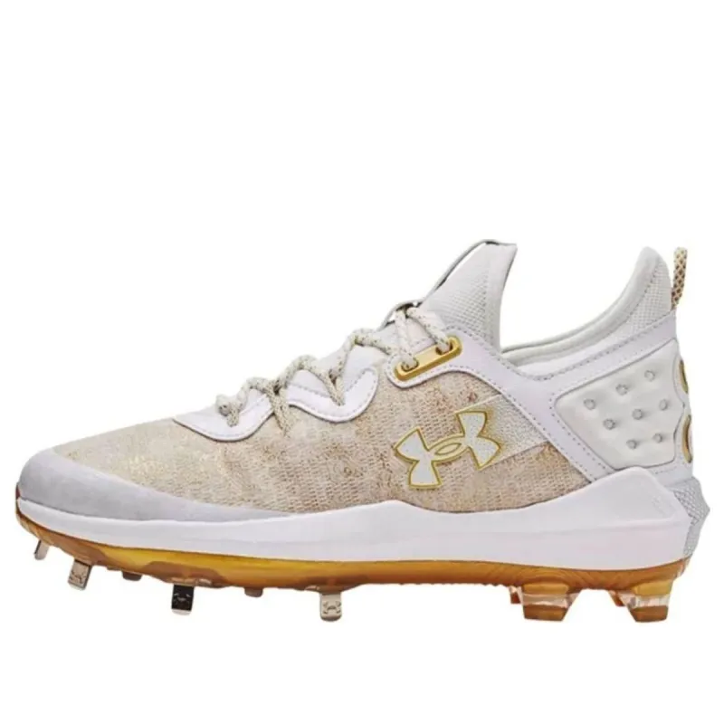 Under Armour Harper 8 Low ST Baseball Cleats 'White Gold' 3026588-100 sold by KicksCrew