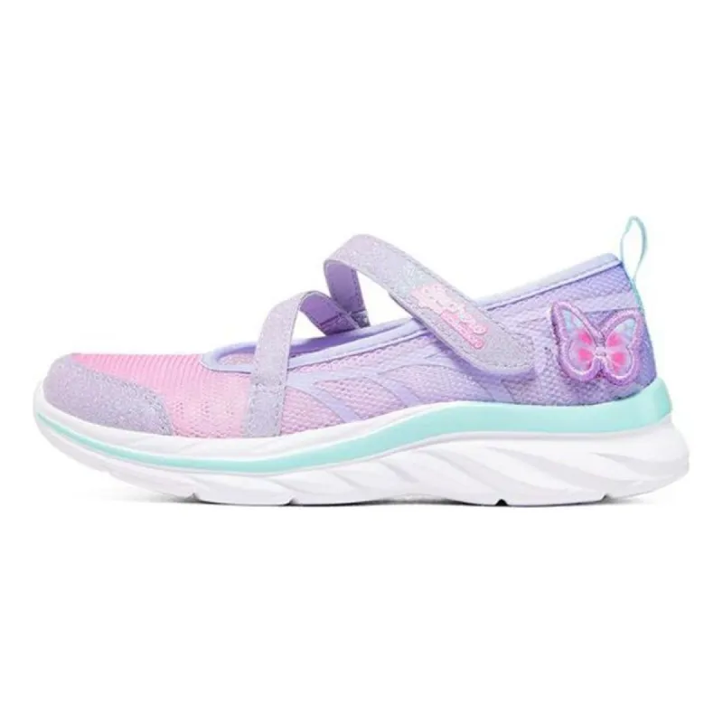 (GS) Skechers Quick Kicks 'Purple Blue Pink' 302563L-LVMT sold by KicksCrew