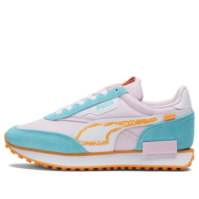 (GS) Puma Future Rider 'Spring Sketchbook' 392234-01 sold by KicksCrew