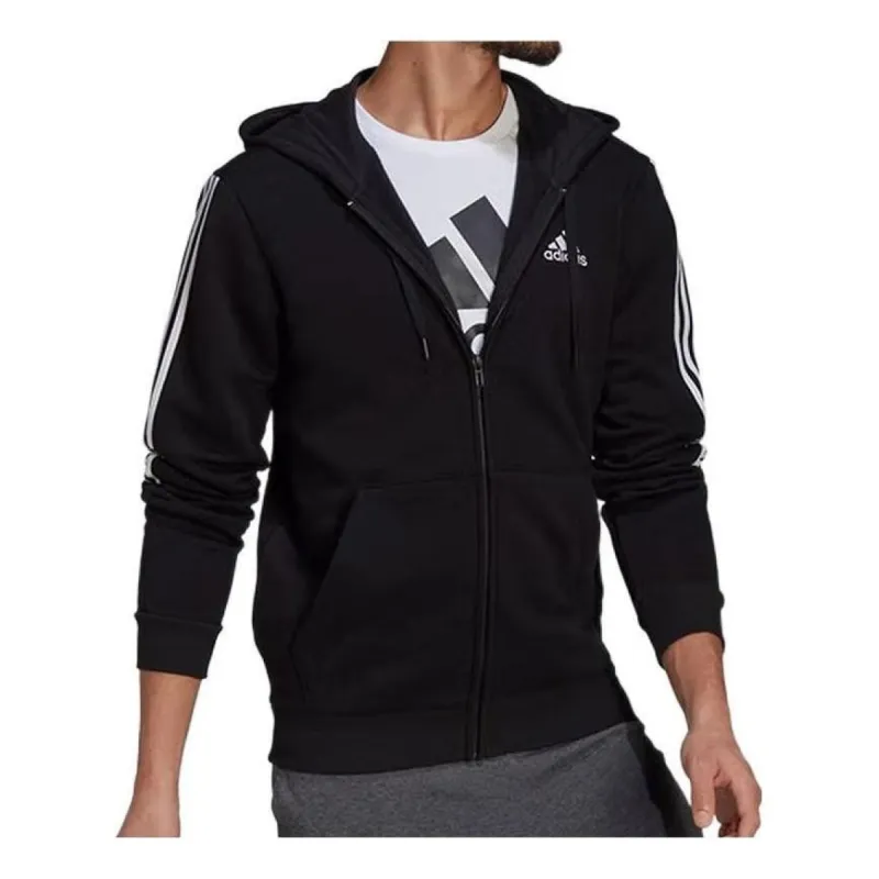 Adidas Funnel Neck Track Jacket Black | Parallel