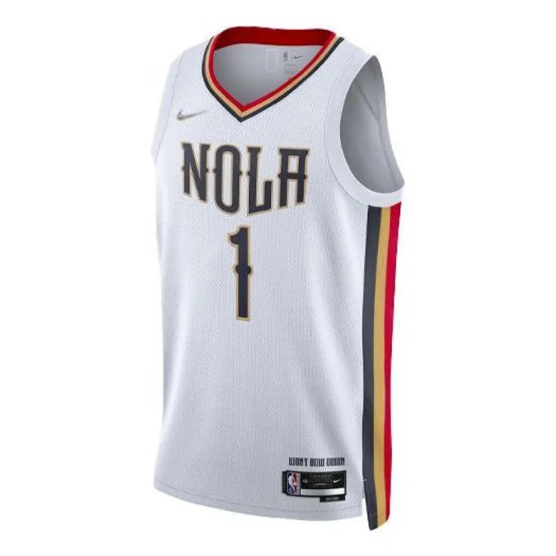 Nike x NBA New Orleans Pelicans 21-22 Jerseys 'Zion Williamson 1' DB4037-100 sold by KicksCrew