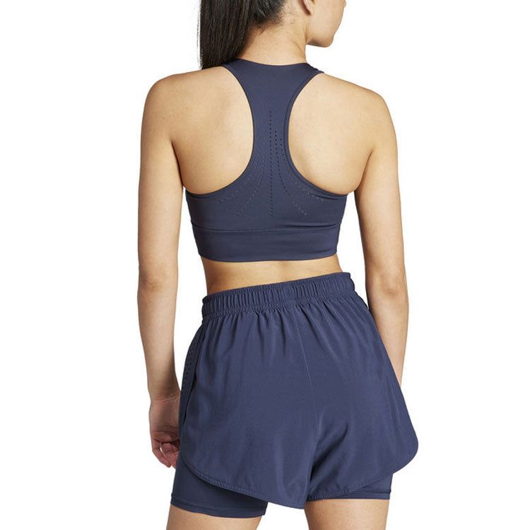 (WMNS) adidas By Stella Mccartney Truepurpose Recycled-jersey Sports Bra 'Navy Blue' IB5531 sold by KicksCrew product image thumbnail 3