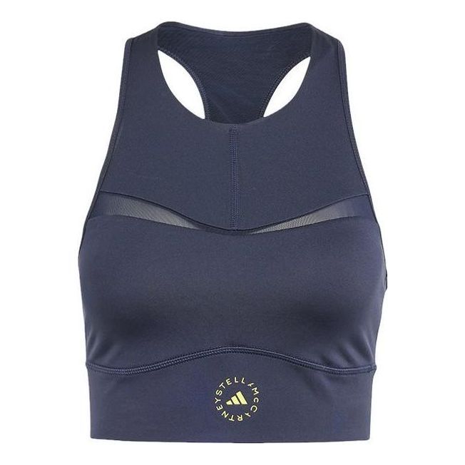 (WMNS) adidas By Stella Mccartney Truepurpose Recycled-jersey Sports Bra 'Navy Blue' IB5531 sold by KicksCrew