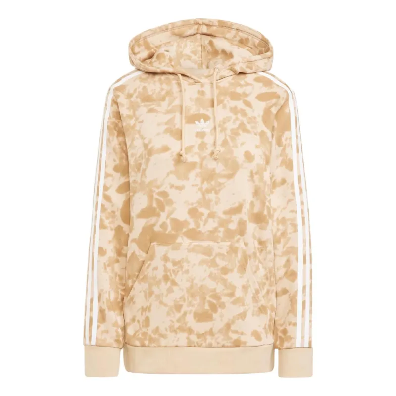 (WMNS) adidas Logo Hoodie 'Beige' IX6000 sold by KicksCrew