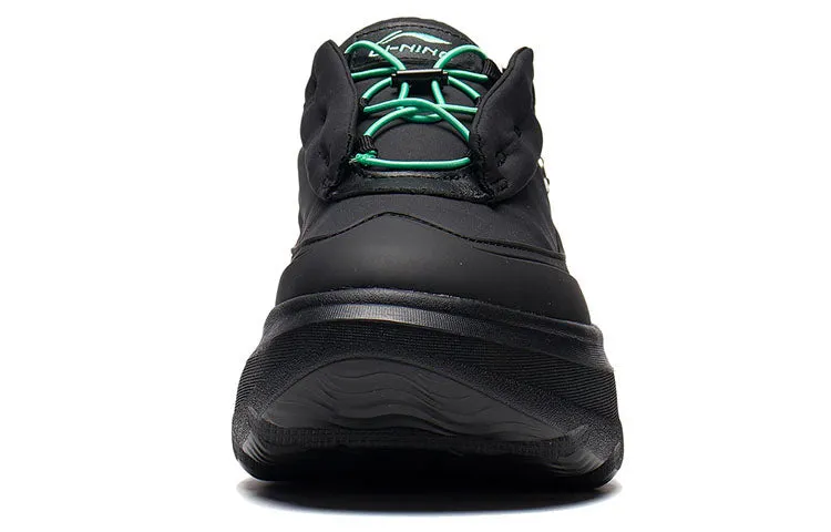 (WMNS) Li-Ning Puff Platform 'Black Green' AZGS072-2 sold by KicksCrew product image thumbnail 4