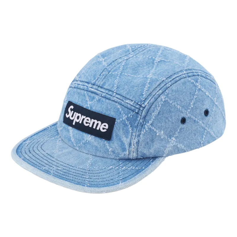 Supreme FW23 Week5 Punched Denim Camp Cap 'Blue' SUP-FW23-2322 sold by KicksCrew