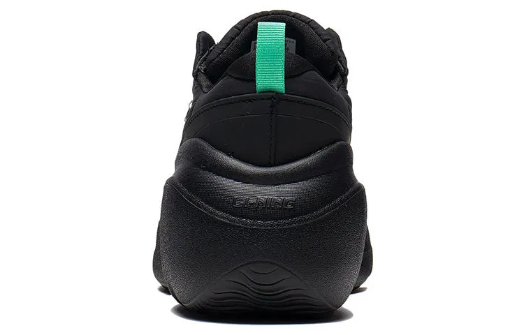 (WMNS) Li-Ning Puff Platform 'Black Green' AZGS072-2 sold by KicksCrew product image thumbnail 5