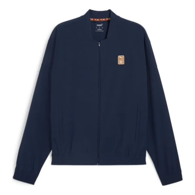 PUMA x First Mile Running Jacket 'Navy' 525395-14 sold by KicksCrew