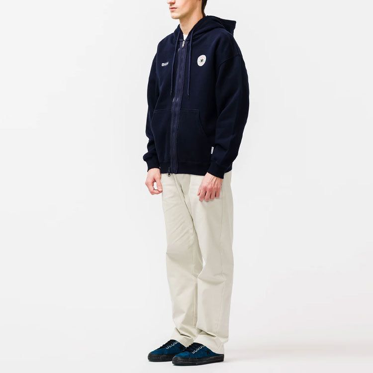 Converse x thisisneverthat Utility Fleece Jacket 'Navy' 10022706-A01 sold by KicksCrew product image thumbnail 4