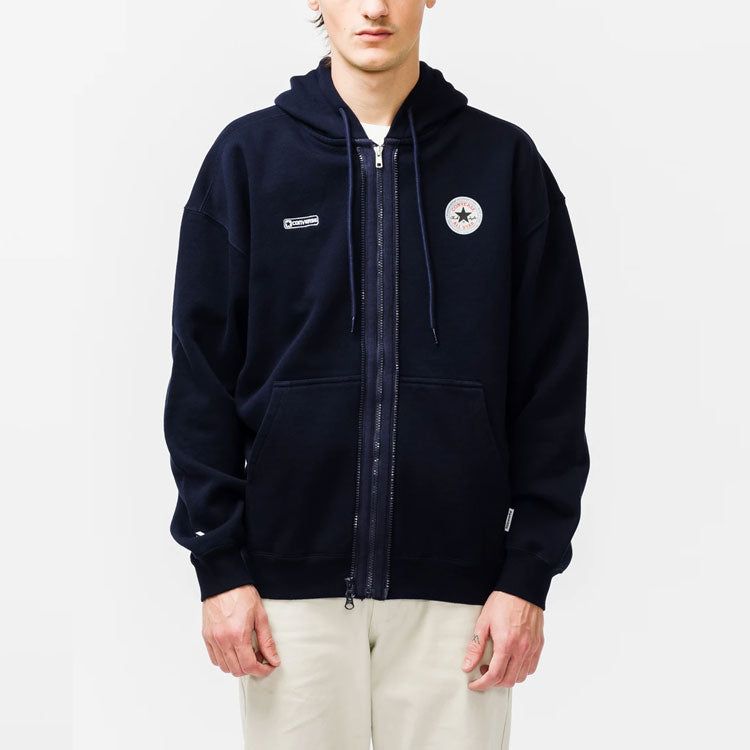 Converse x thisisneverthat Utility Fleece Jacket 'Navy' 10022706-A01 sold by KicksCrew product image thumbnail 5