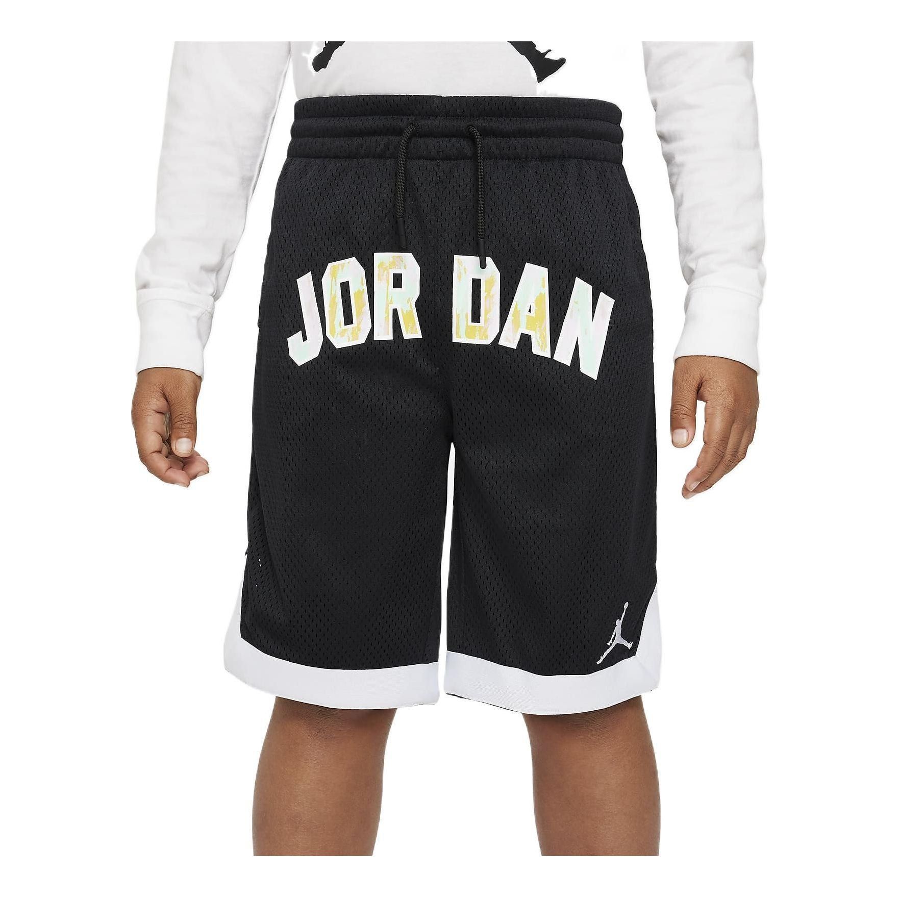 (PS) Air Jordan Sport DNA Mesh Shorts 'Black White' DX8408-010 sold by KicksCrew