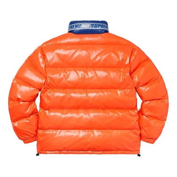 Supreme Shiny Reversible Puffy Jacket 'Blue Orange' SUP-SS20-165 sold by KicksCrew product image thumbnail 3