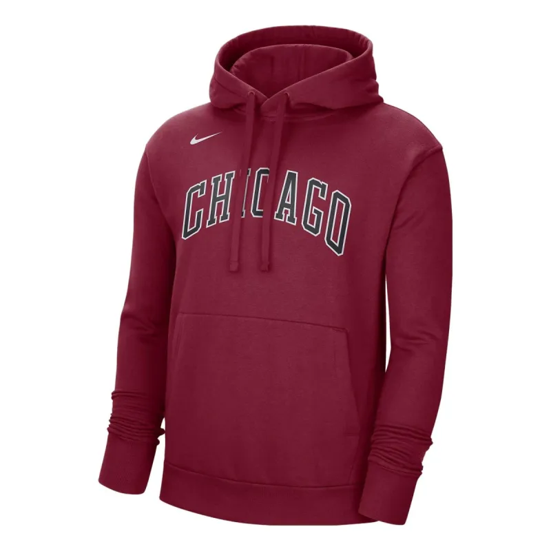 Nike x NBA Fleece Hoodie 'Chicago Bulls' DN8655-698 sold by KicksCrew