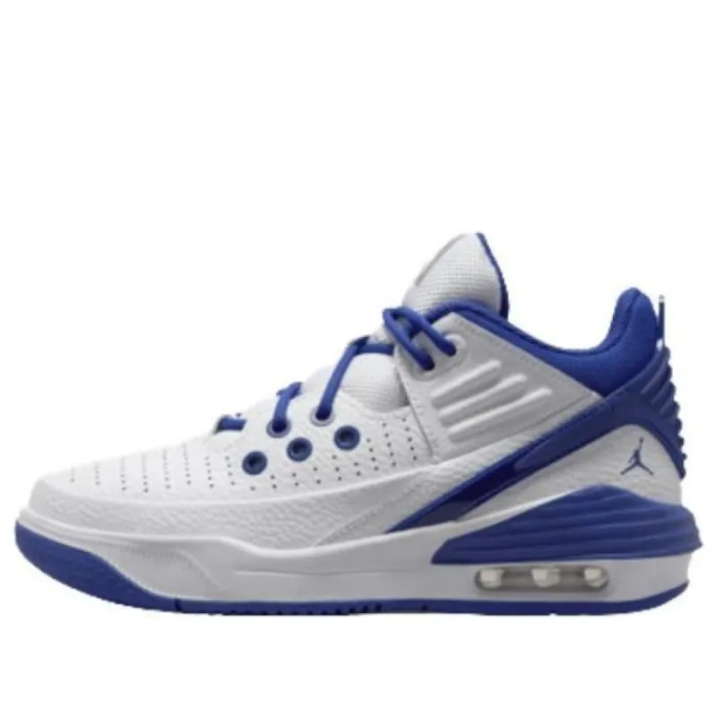 (GS) Air Jordan Max Aura 5 'White Radiant Blue' DZ4352-140 sold by KicksCrew