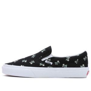 (WMNS) Vans Classics Slip-On Floral 'Black White' VN000BVZBLA sold by KicksCrew